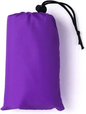 1 Piece Ultralight Lightweight Mini Sun Shelter Awning Camping Mat (Color : Purple 1 Pcs, Size : 180 x 200cm)