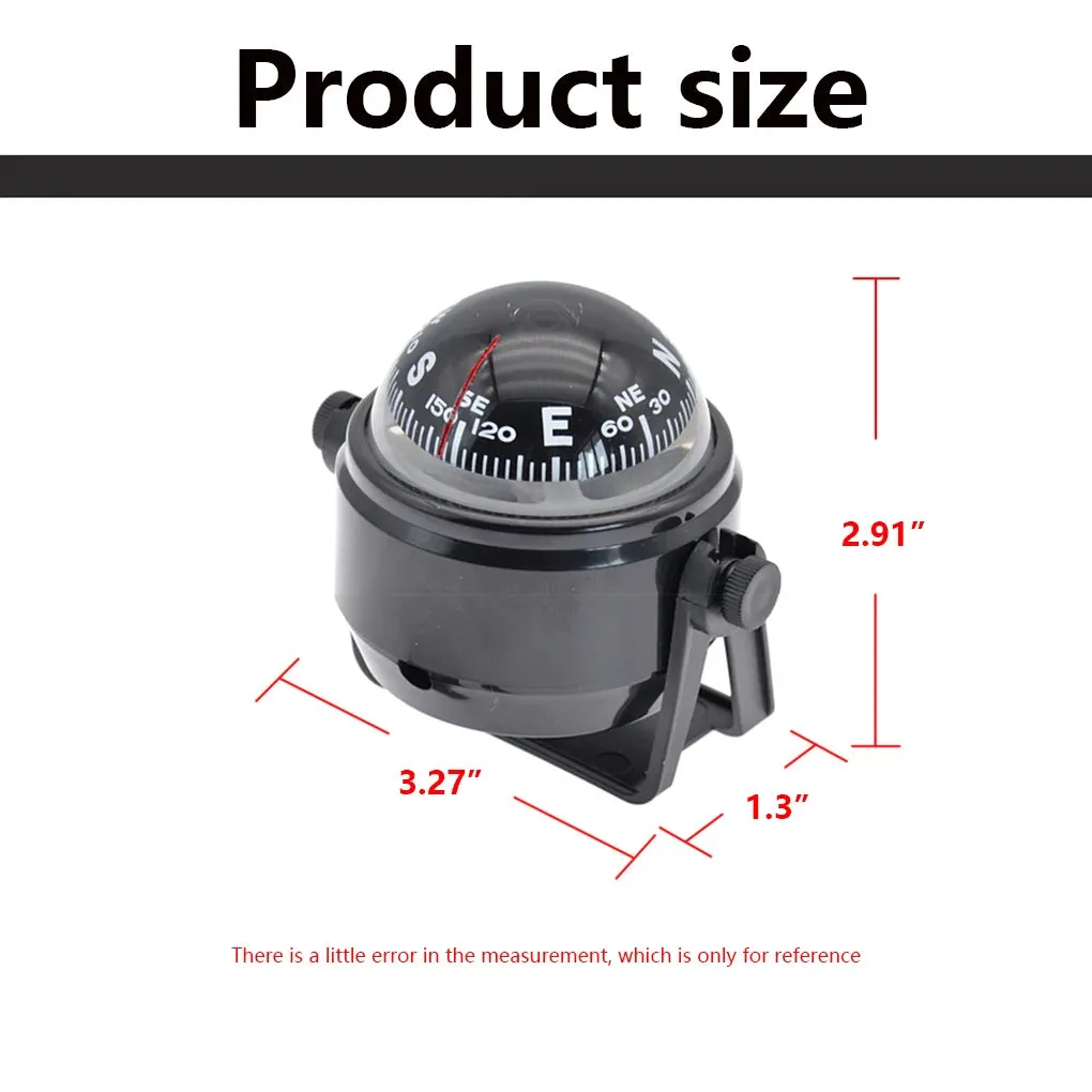 1 Set Boat Compass Direction Display Equipment Practical Simple Navigation Tools Sailing Tool with Clear Displaying for Outdoor