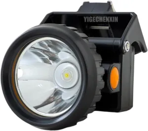 10W Waterproof Safety Helmet Mining Coal Headlight, 3200Mah Camping Headlamps Can Provide Continuous Illumination for 30 Hours Cap Lamp Headlamp