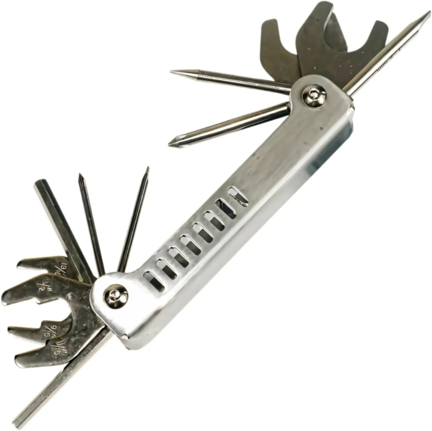 13-in-1 Diving Multi-Tool, Compact Stainless Steel Regulator Repair Tool for Scuba Equipment Maintenance, Tank Valve and Gear Repairs