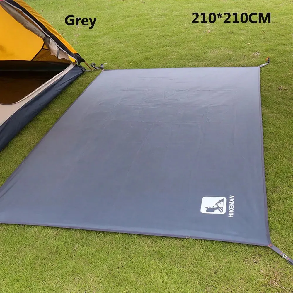 1Pc Ultralight Pocket Waterproof Tent Mat Footprints Beach Tarps Camping Hiking Sack Outdoor Picnic Oxford Cloth Mat Floor Tarp