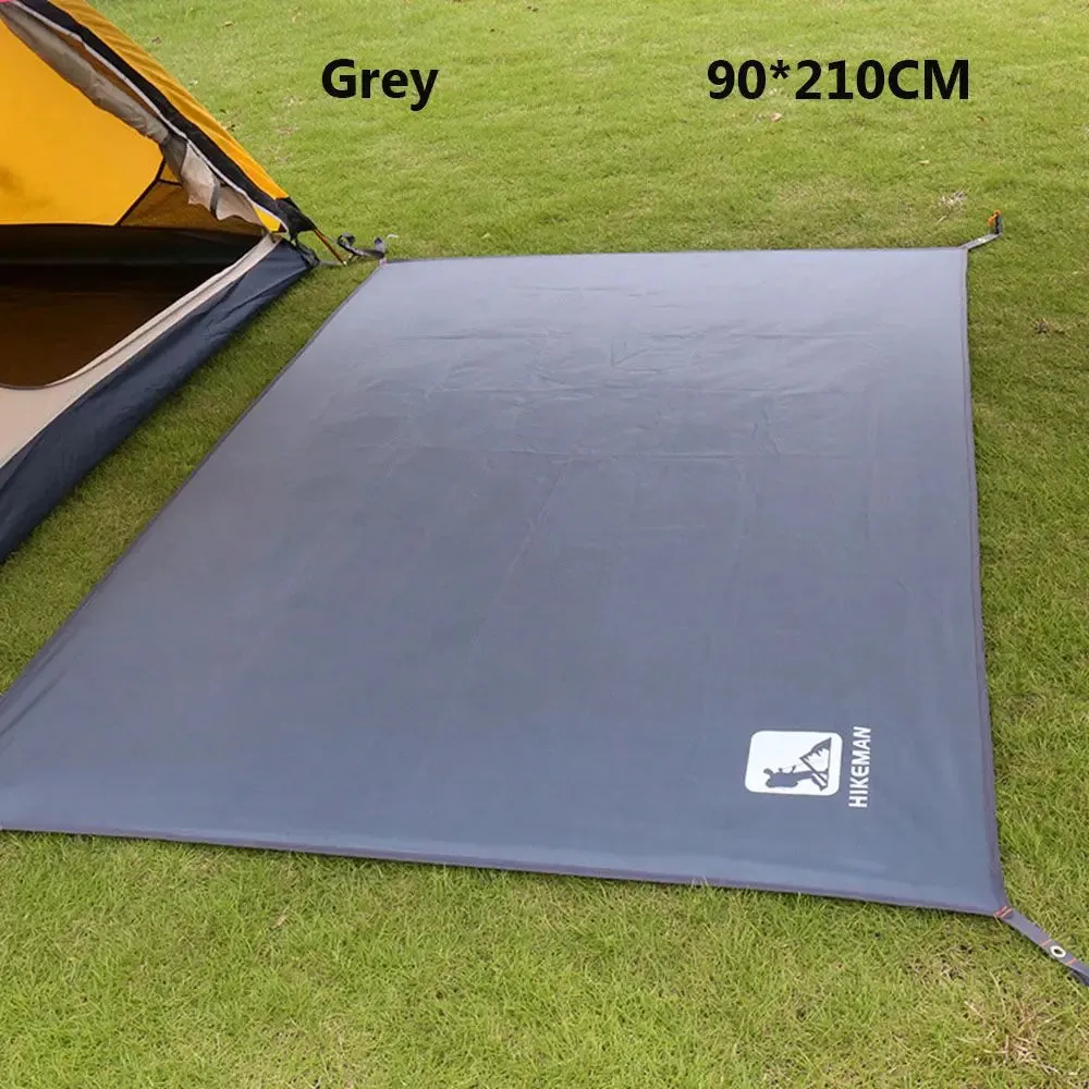 1Pc Ultralight Pocket Waterproof Tent Mat Footprints Beach Tarps Camping Hiking Sack Outdoor Picnic Oxford Cloth Mat Floor Tarp