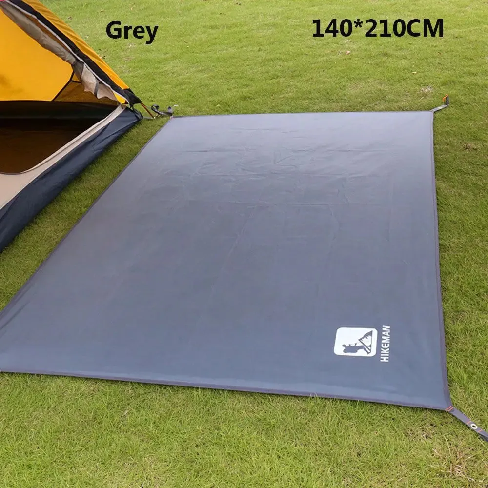 1Pc Ultralight Pocket Waterproof Tent Mat Footprints Beach Tarps Camping Hiking Sack Outdoor Picnic Oxford Cloth Mat Floor Tarp