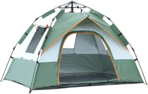 2-3 Person Tent For Camping 4 Season Waterproof Ultralight Backpacking Tent Double Layer All Weather Easy Setup Tents For Outdoor Survival Hiking Backpack Travel Mountaineering ( Color : Green , Size