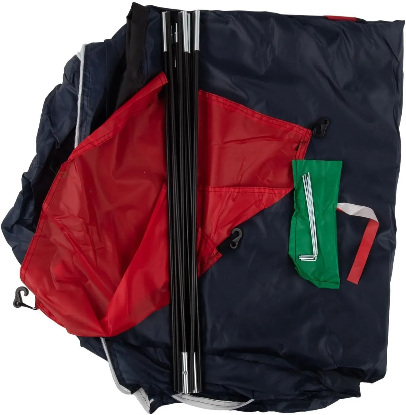 2 Person Camping Dome Tent, Lightweight Camping Tent Easy Set-Up Portable Backpacking Ultralight Waterproof Windproof Anti-UV Sun Shelter Tent Garden Sun Shield Outdoor Hiking(Navy Blue)