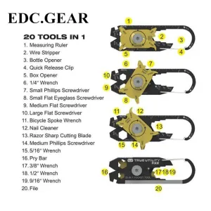 20 in 1 Pocket Multi Tool Keychain Offer
