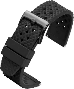 22mm20mm FluoroRubber Watchband for Omega Planet Ocean seamaster 300 Diving Waterproof Sport strap Replacement watch Accessories