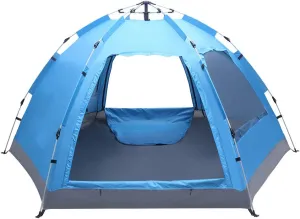 2/3/4 Person Automatic Family Tent, Lightweight Portable Backpacking for Camping Hiking Travel Outdoor Activities