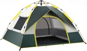2/3/4 Person Camping Dome Tent 83x79x53 inch, Instant Pop Up Tent for Camping, Ultralight Dome Tent, 4 Person Instant Camping Tent with Removable Rain Fly, 60 Seconds Set Up Tents