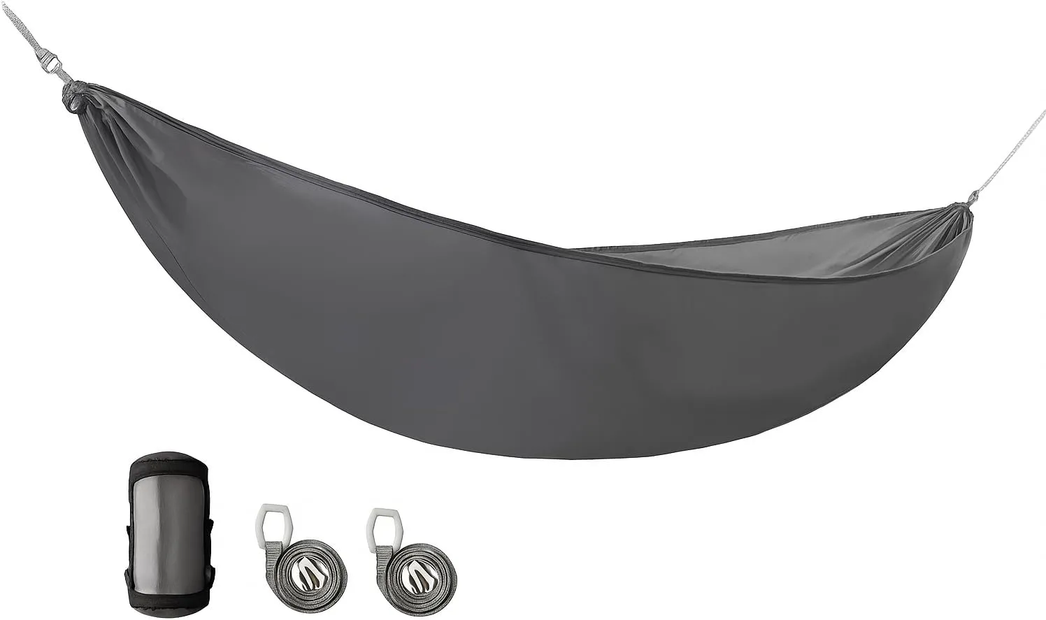 248g Ultralight Portable Packable Hammock - 30D Cordura Nylon Single Hammock for Backpacking, Camping & Travel, Compact Outdoor Travel Gear, Kids & Adults Camping Essentials