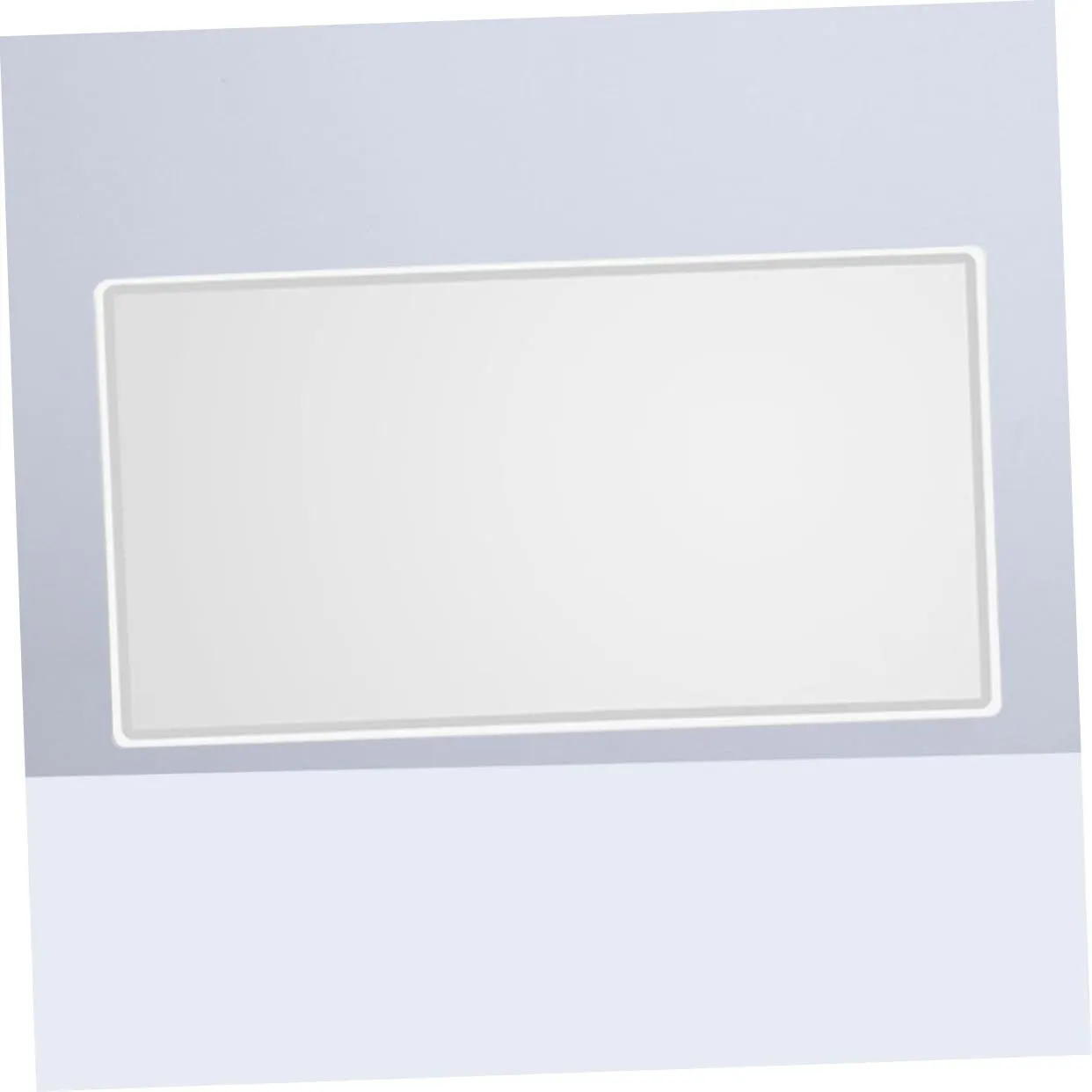 2pcs Sun Visor Vanity Mirror Thickened Stainless Steel Makeup Mirror for Cars Installation Design and Wear-resistant Car Accessory for Drivers and
