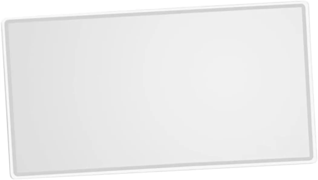 2pcs Sun Visor Vanity Mirror Thickened Stainless Steel Makeup Mirror for Cars Installation Design and Wear-resistant Car Accessory for Drivers and