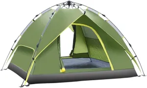 3-4 Person Camping Tent 60 Seconds Set Up Tent Waterproof Pop Up Outdoor Sports Tent Camping Sun Shelters Instant Cabin Tent Advanced Venting Design