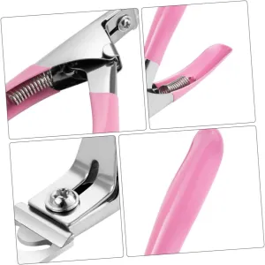 3pcs U Shaped Nail Clipper Durable Stainless Steel Nail Trimming Tool for Family Elderly Women
