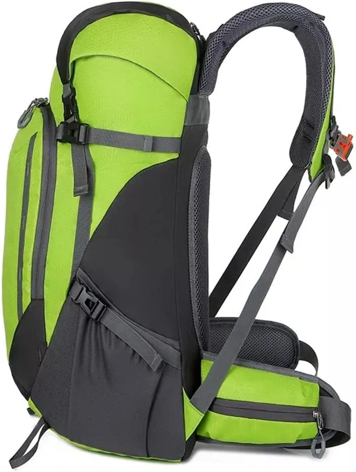 40L Mountaineering Backpack Outdoor Multi Pocket Bag Travel Camping Mountaineering Bag(C)