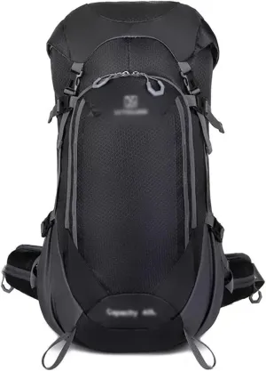 40L Mountaineering Backpack Outdoor Multi Pocket Bag Travel Camping Mountaineering Bag(C)