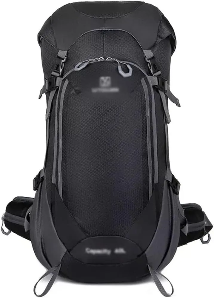 40L Mountaineering Backpack Outdoor Multi Pocket Bag Travel Camping Mountaineering Bag(C)