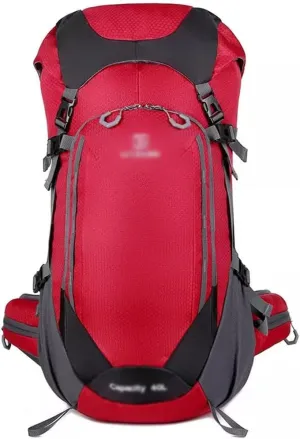 40L Mountaineering Backpack Outdoor Multi Pocket Bag Travel Camping Mountaineering Bag(E)