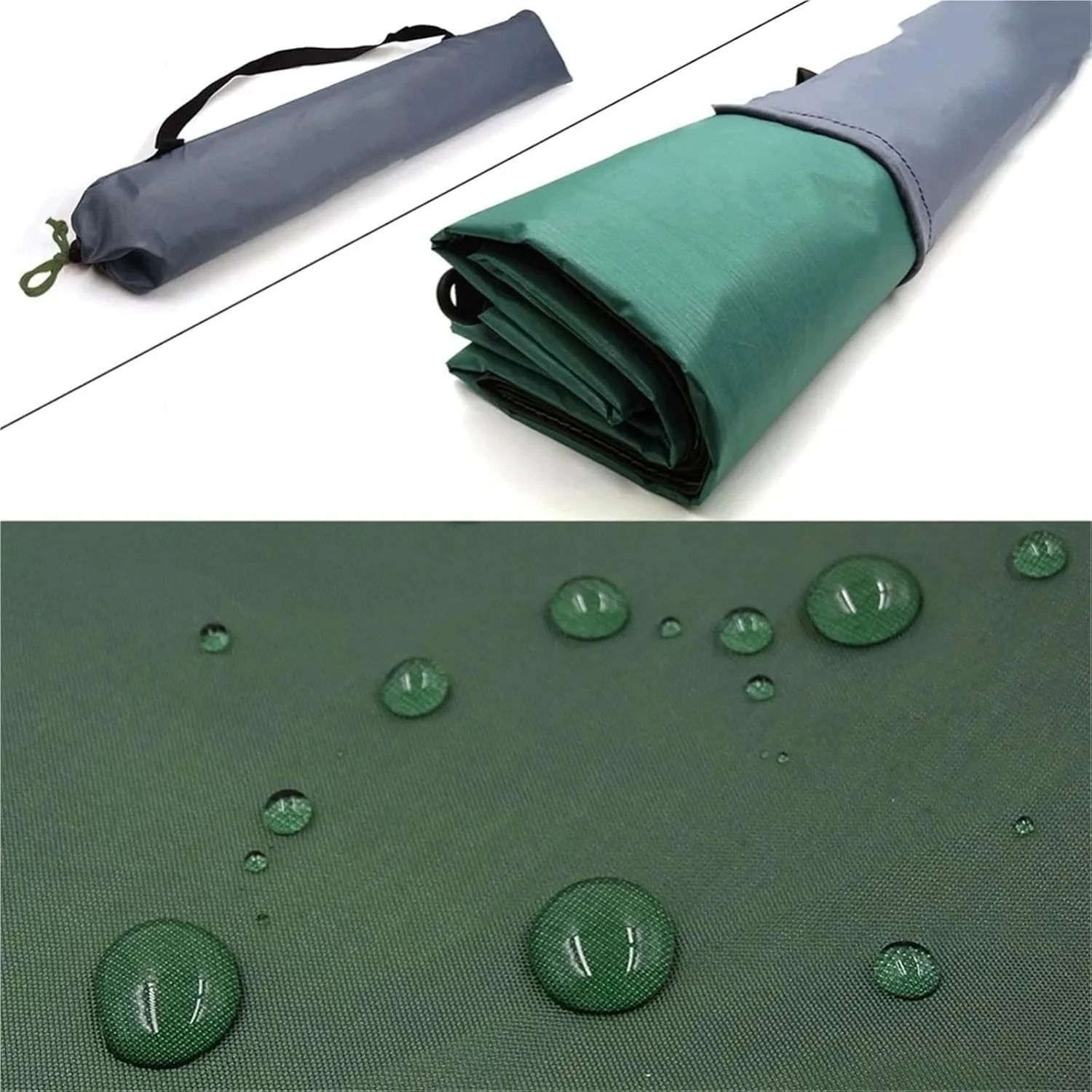 4x3m 3x3m Awning Waterproof Tarp Tent Shade Ultralight Garden Canopy Sunshade Outdoor Camping Hammock Rain Fly Beach Sun Shelter for Outdoors, Picnic(Awning Single Cloth,3x3.0m)