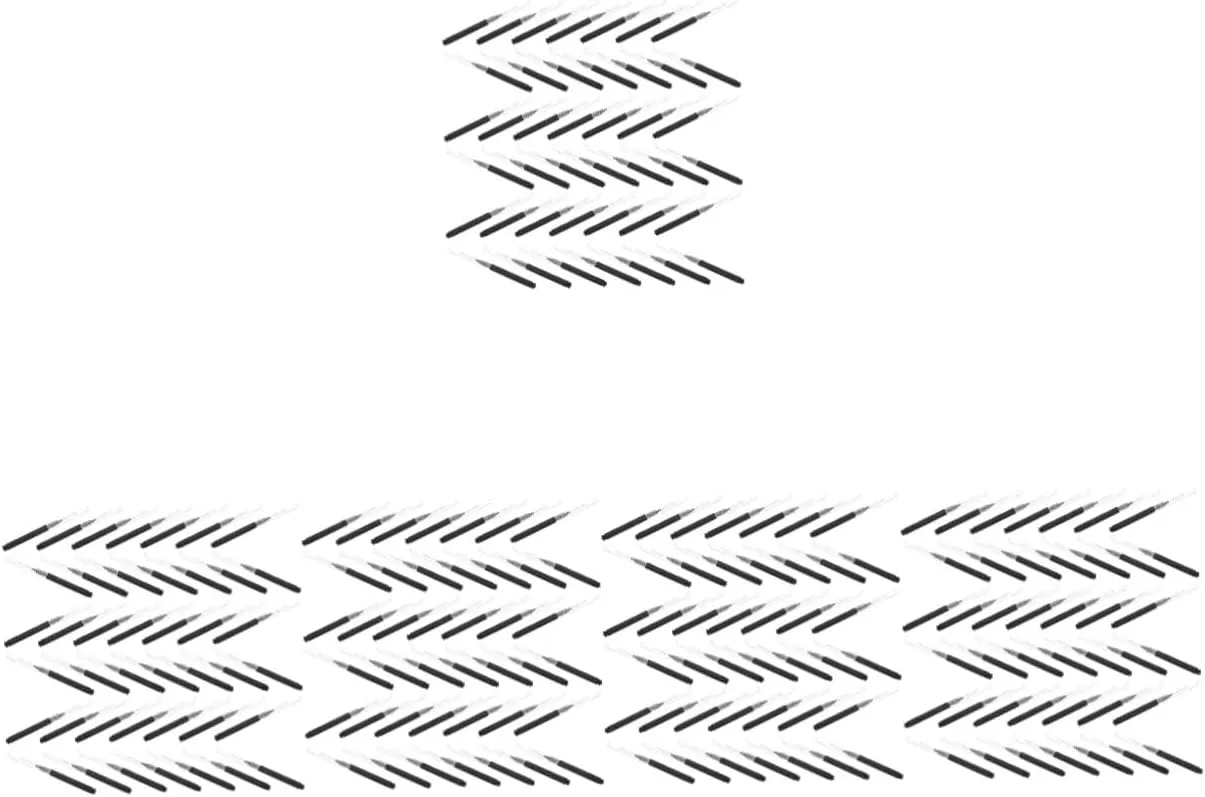 500pcs Eyebrow Brush Portable Brow Brushes for Eyelash Eyebrow Makeup Sleek Design Versatile Tool for Applications for Travel
