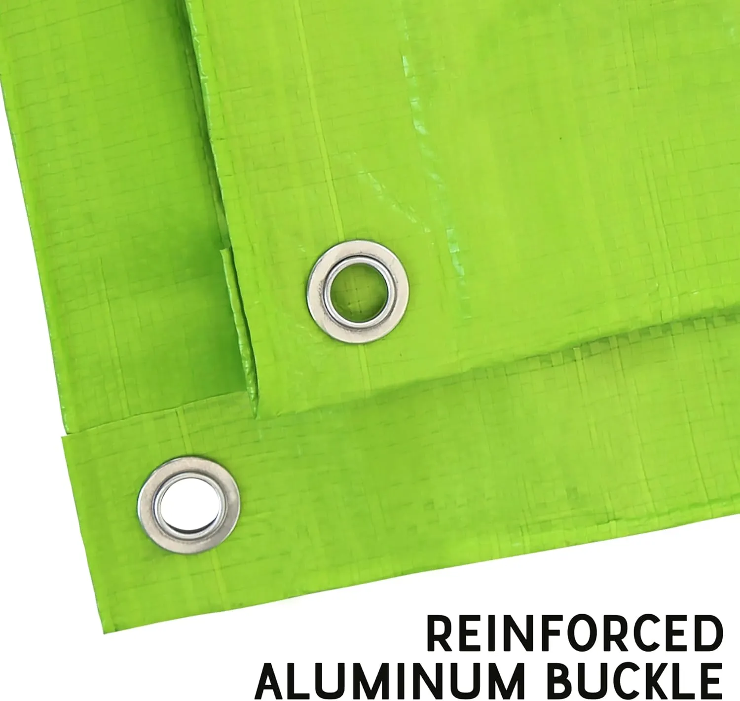 7 Mil Lime Green 12x16 Feet Tarp -Multifuctional Poly Tarp - Cover,Waterproof, UV Resistant, Weather Resistant