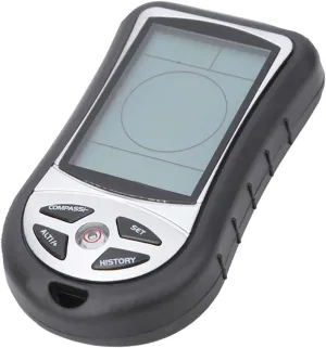 8 in 1 Altitude Gauge, Electronic Altitude Meter Handheld Altimeter Thermometer Navigation for Mountaineering Camping