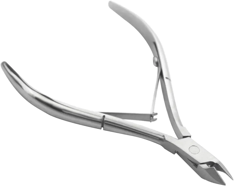 8Pieces Cuticle Trimmer Cuticle Nipper Cuticle Remover Cuticle Cutter Stainless Steel Cuticle Cutter Clipper Nail Tools for Fingernails and Toenails (Silver)