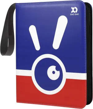 9 Pocket Card Binder - 900 Capacity Trading Card Binder with 50 Sleeves, PU Waterproof Leather Collector Album for Sports Cards, MTG, Yu-Gi-Oh Cards