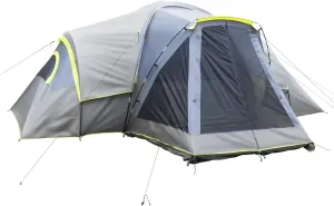 9zH&K 10 Person Camping Tent, Waterproof Windproof Family Tent Dome Tent Portable Large Pop Up Tent with Easy Setup for Camping & Hiking, Mountaineering, Three Windows and E-Port Included, 17x8.5x7FT