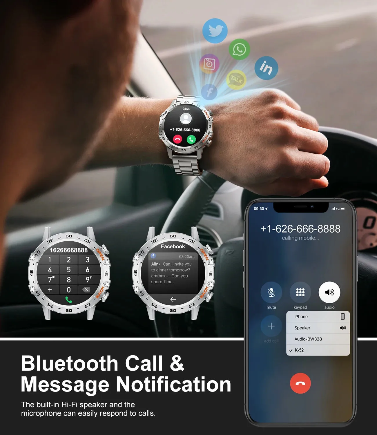 ActiveLink Bluetooth Smart Watch