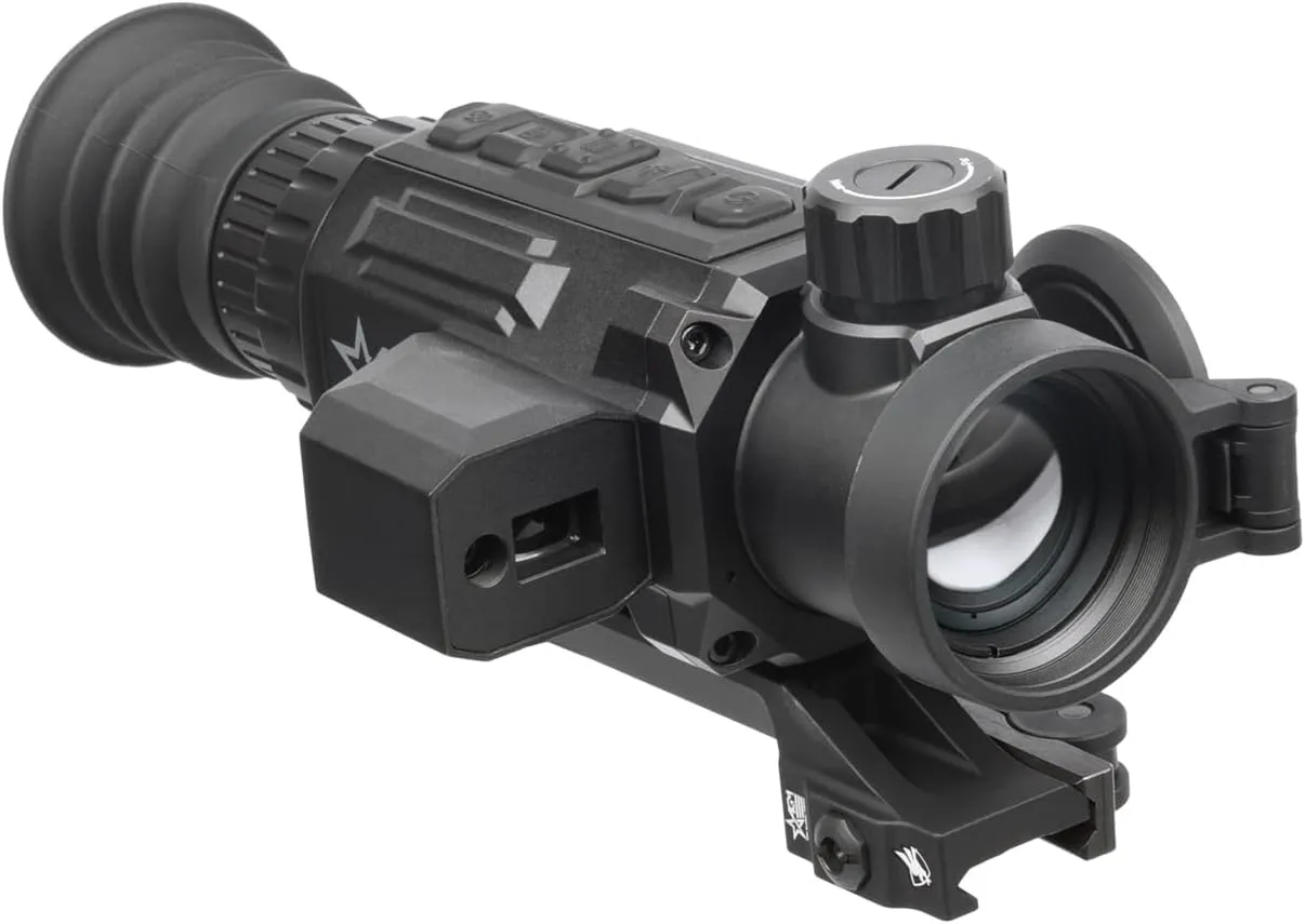 AGM Global Vision Secutor LRF Thermal Imaging Riflescope with 1000m Laser Rangefinder – Thermal Scope for Hunting with Digital Compass, Video Recording, OLED Display, WiFi, Waterproof