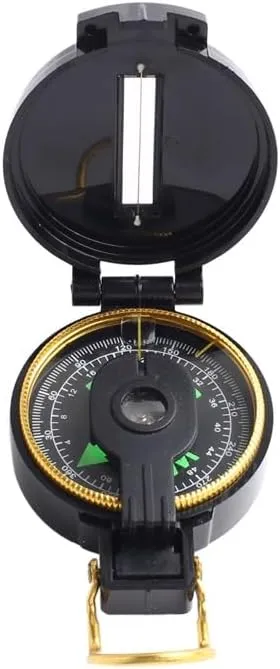 American Multifunctional Plastic Outdoor Adventure Travel Camping with Luminous Clamshell Compass