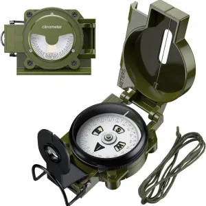Anbte professional hiking compass with 3000 gauss magnetic intensity