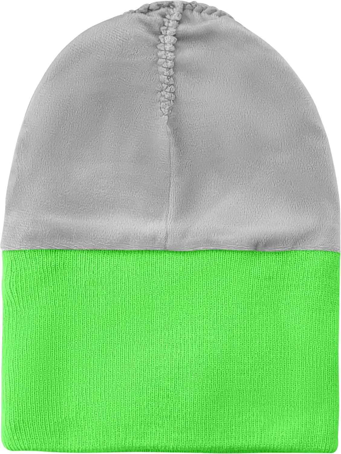 ATNKE LED Lighted Beanie Hat,USB Rechargeable 4 LED Red and Blue Flashed Run Headlamp Lined Fleece Cap for Men and Women