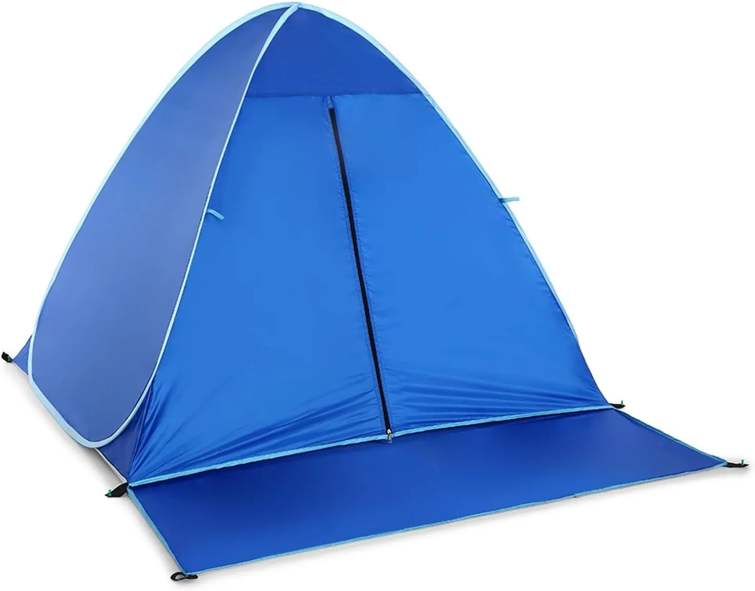 Automatic Tent Protection Outdoor Camping Tent Travel Instant Pop Up Beach Tent Ultralight Sun Tents Awning Change Clothes Tent (Color : Style 2 Blue M, Size : 1)