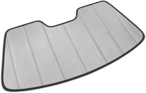 Autotech Park Foldable Sunshade Compatible with 2017-2024 Jeep Compass, Sunshade with Metal Reinforced Structure, Maintain Cool Interior and Save Space