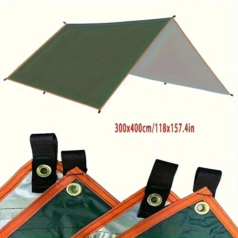 Awning Shade Sunshade 4x3m Tech-powered Camping Outdoor Waterproof Tourist Beach 3x3m Tent Canopy Worldwide shipping Tarp Shelter Sun Garden 5x3m Ultralight