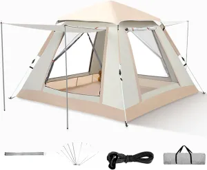 Backpacking Tent Ultralight Camping Tent Tents for Camping Pop-Up Camping Tent with Instant Setup,2/4 Person Tent Sets Up in 10 Seconds, Includes Pre-Assembled Poles, Adjustable Rainfly