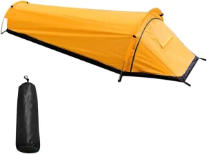 Backpacking Tent, Ultralight Single Person Tent for Camping & Hiking, Waterproof, Windproof, 1 Person, 24.3oz