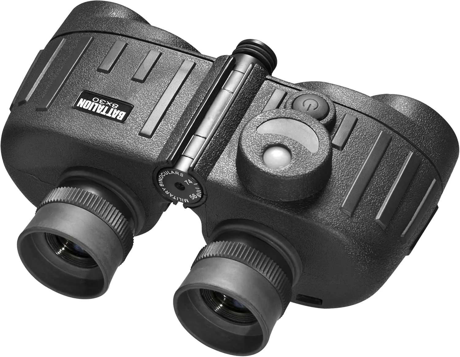 Barska Battalion Waterproof Military Binoculars with Rangefinder