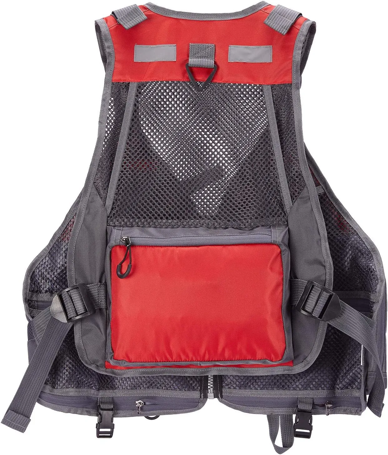 BASSDASH Fly Fishing Vest Multi Pocket Waistcoat Adjustable Size Gifts for Men Women