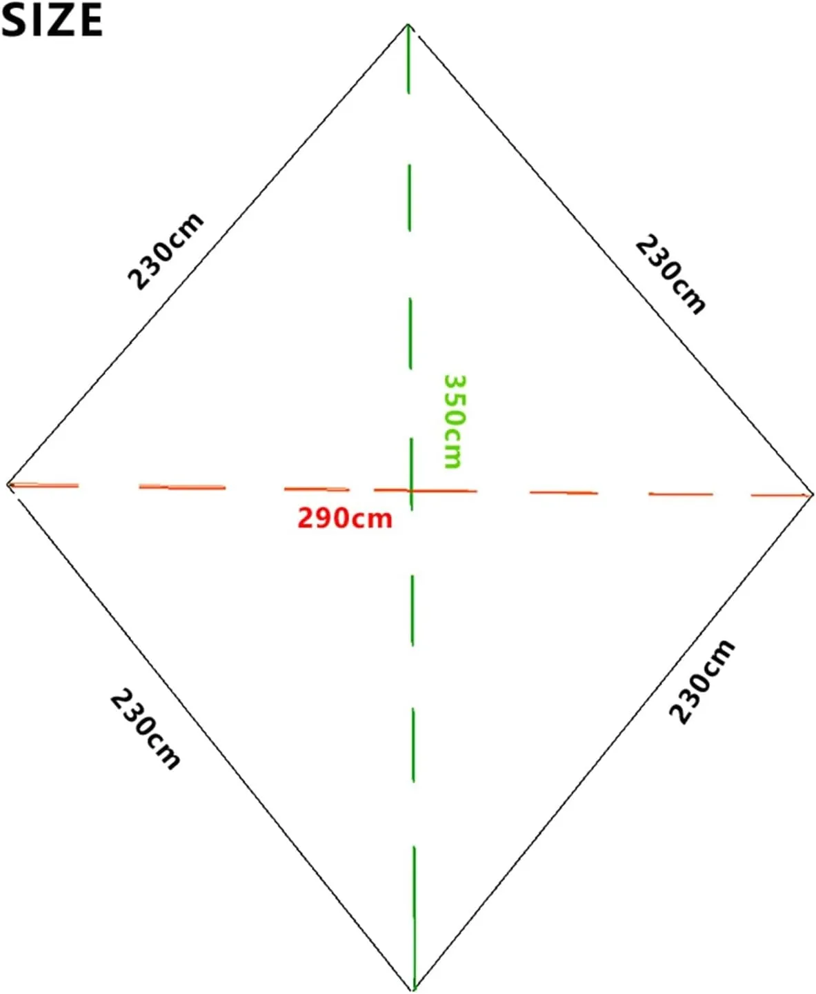 Beach Sun Shelter Tarp Tent Shade Ultralight Sun Radiation Garden Awning Canopy Sunshade Outdoor Camping Hammock Rain Fly (Color : Khaki tarp Upgraded, Size : A)