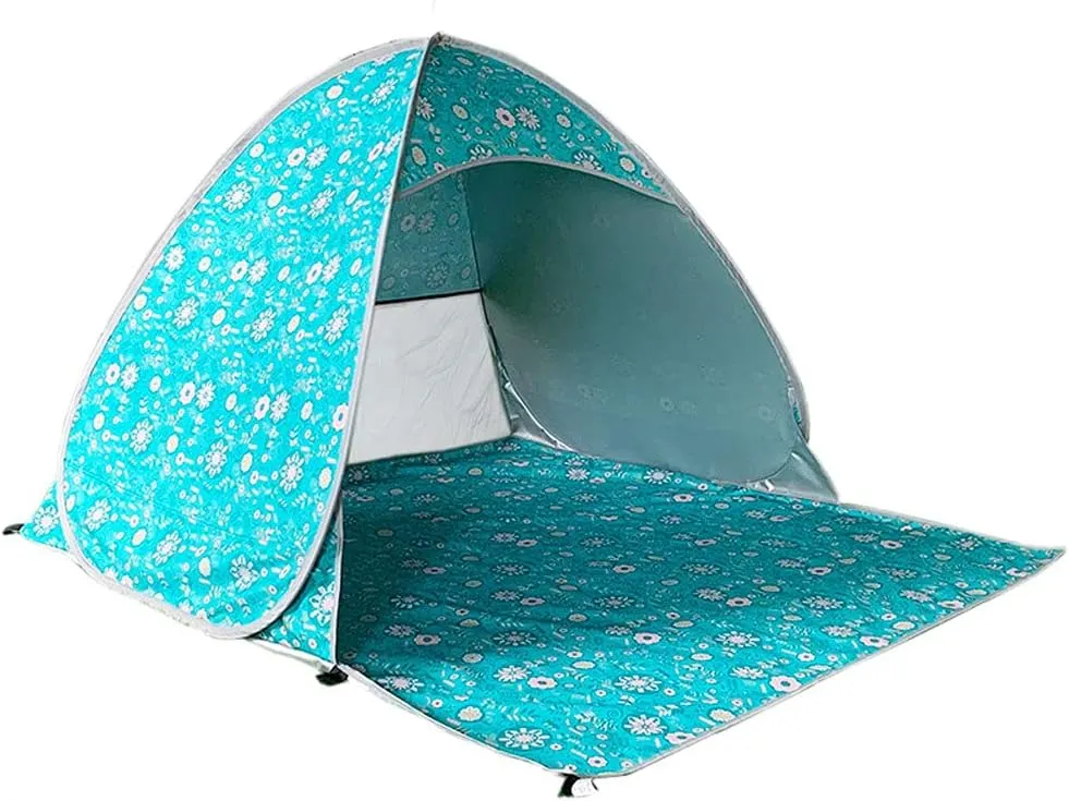 Beach Tent, Pop Up Beach Shade, Sun Shelter Instant Portable Tent Umbrella Baby Canopy Cabana Folding Pergola Canopy Sun Shelter