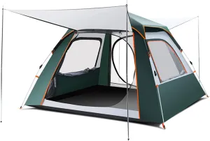 Beach Tent Sun Shade Shelter 3-4 4-5 Person Thickening Automatic Ultra-Lightweight Equipment Outdoor Camping Rainproof Sunscreen Beach Outdoor Camping,