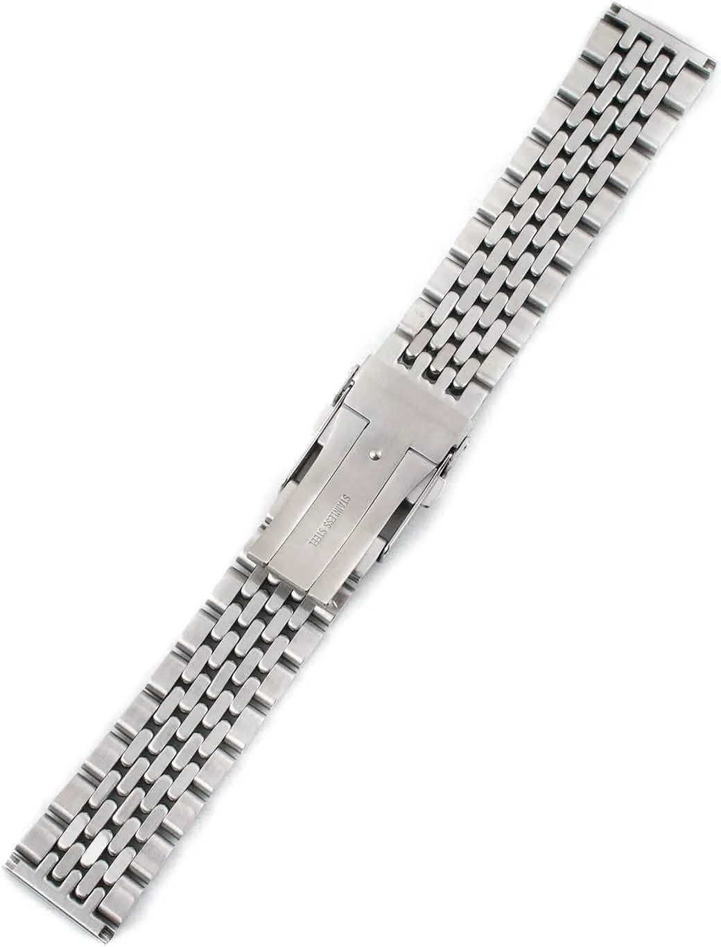 Beads of Rice Watch Bracelet Band Strap - Stainless Steel Vintage BOR 18mm 19mm 20mm 21mm 22mm 24mm
