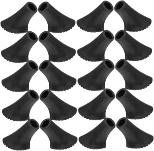 BESPORTBLE 30pcs Trekking Pole Cover Elderly Mountain Walking Pole Tips Cane Tips for Ice and Snow Outdoor Feet Ultralight Hiking Pole Walking Stick Trekking Poles Crutch Walking Cane Tip