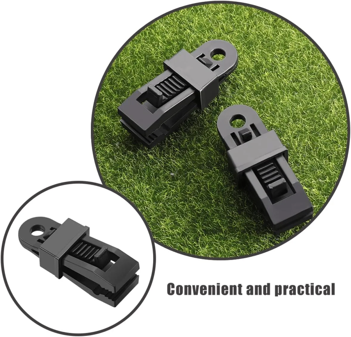 BESPORTBLE Tent Clip Tent Fasteners for Camping Practical Tent Fixers Canopy Tent Fasteners Convenient Tent Fixers