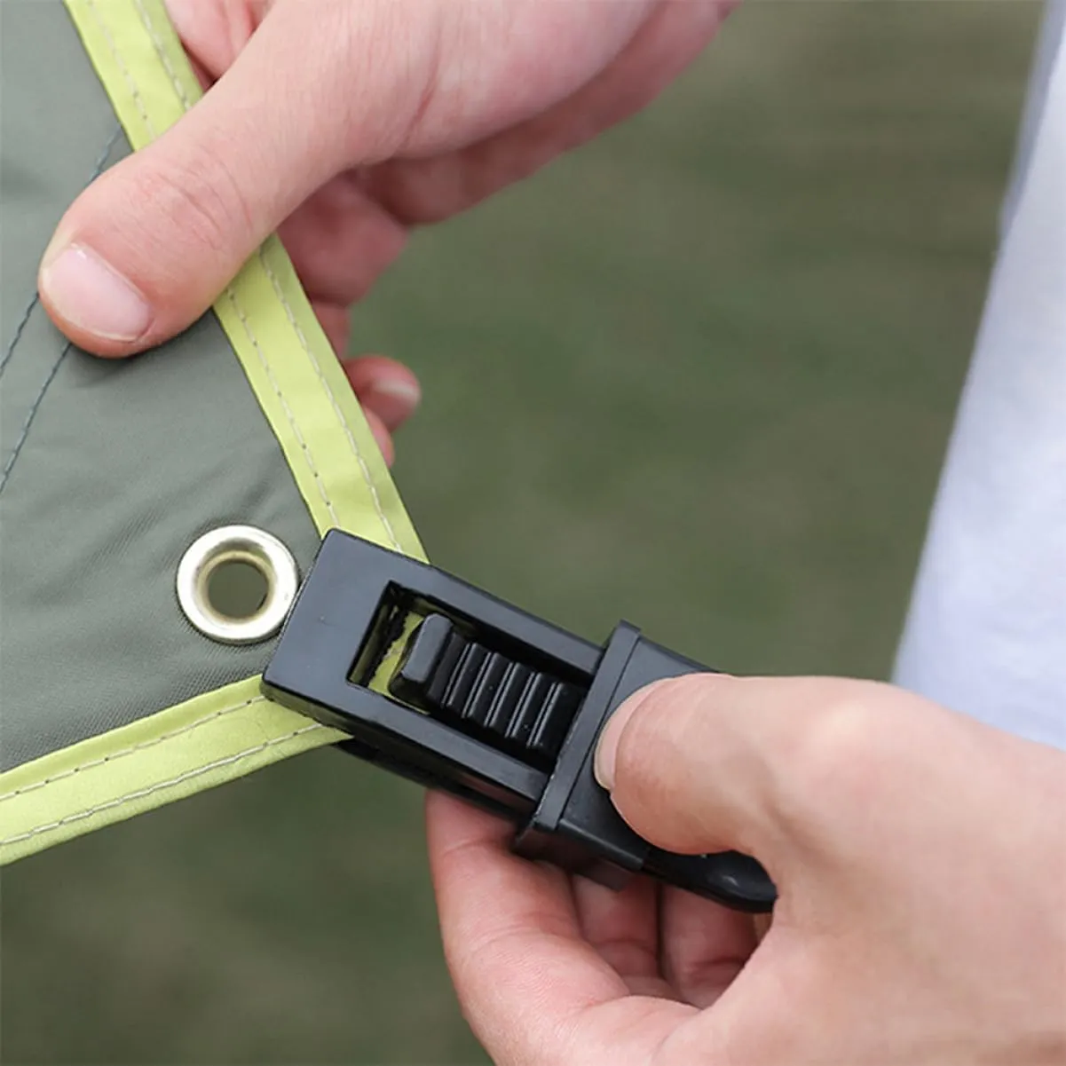 BESPORTBLE Tent Clip Tent Fasteners for Camping Practical Tent Fixers Canopy Tent Fasteners Convenient Tent Fixers