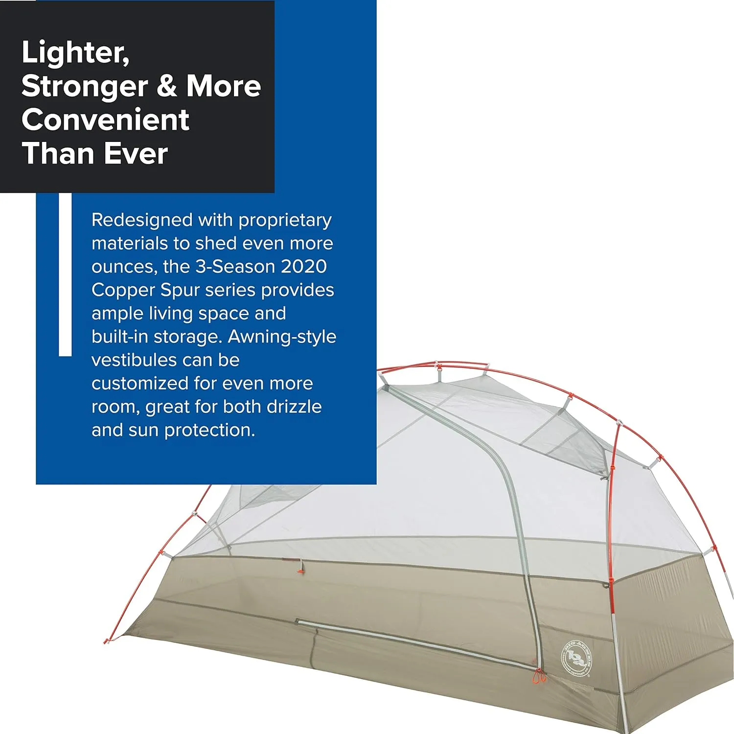 Big Agnes Copper Spur HV UL - Ultralight Backpacking Tent