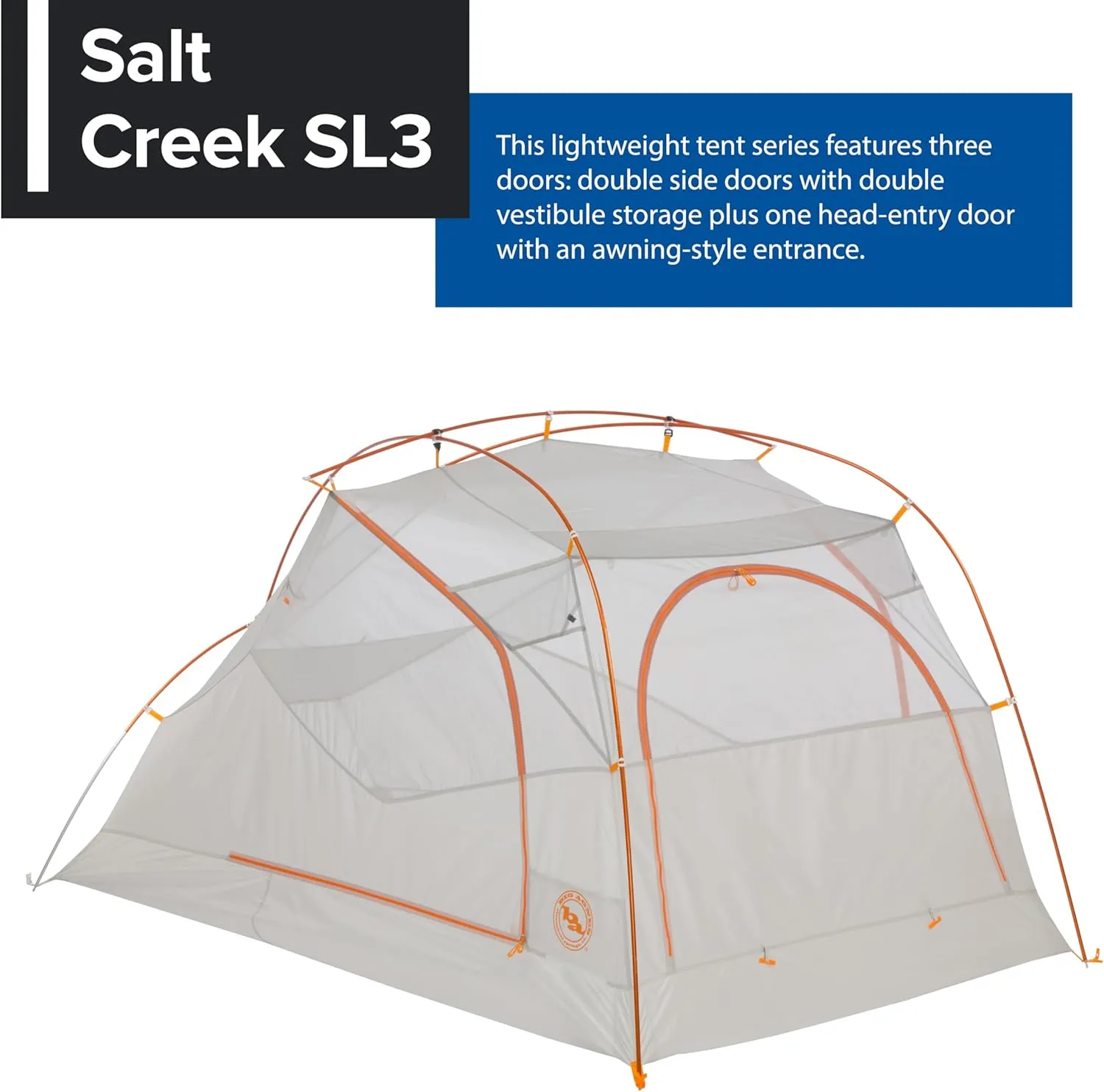 Big Agnes Salt Creek SL Backpacking Tent